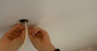 Установка люстры в Горячем Ключе в октябре