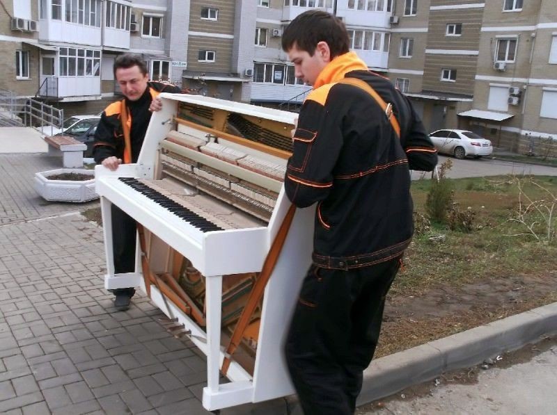 Перевозка пианино и рояля в Горячем Ключе — цена от 827 руб., грузчики, упаковка — Мастер24